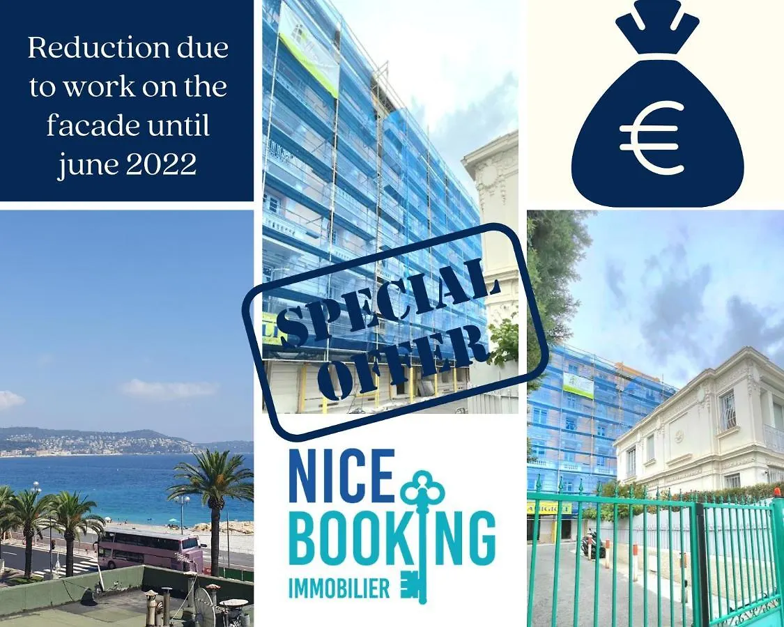 Nice Booking - Palazzo Promenade Des Anglais Balcon Vue Mer